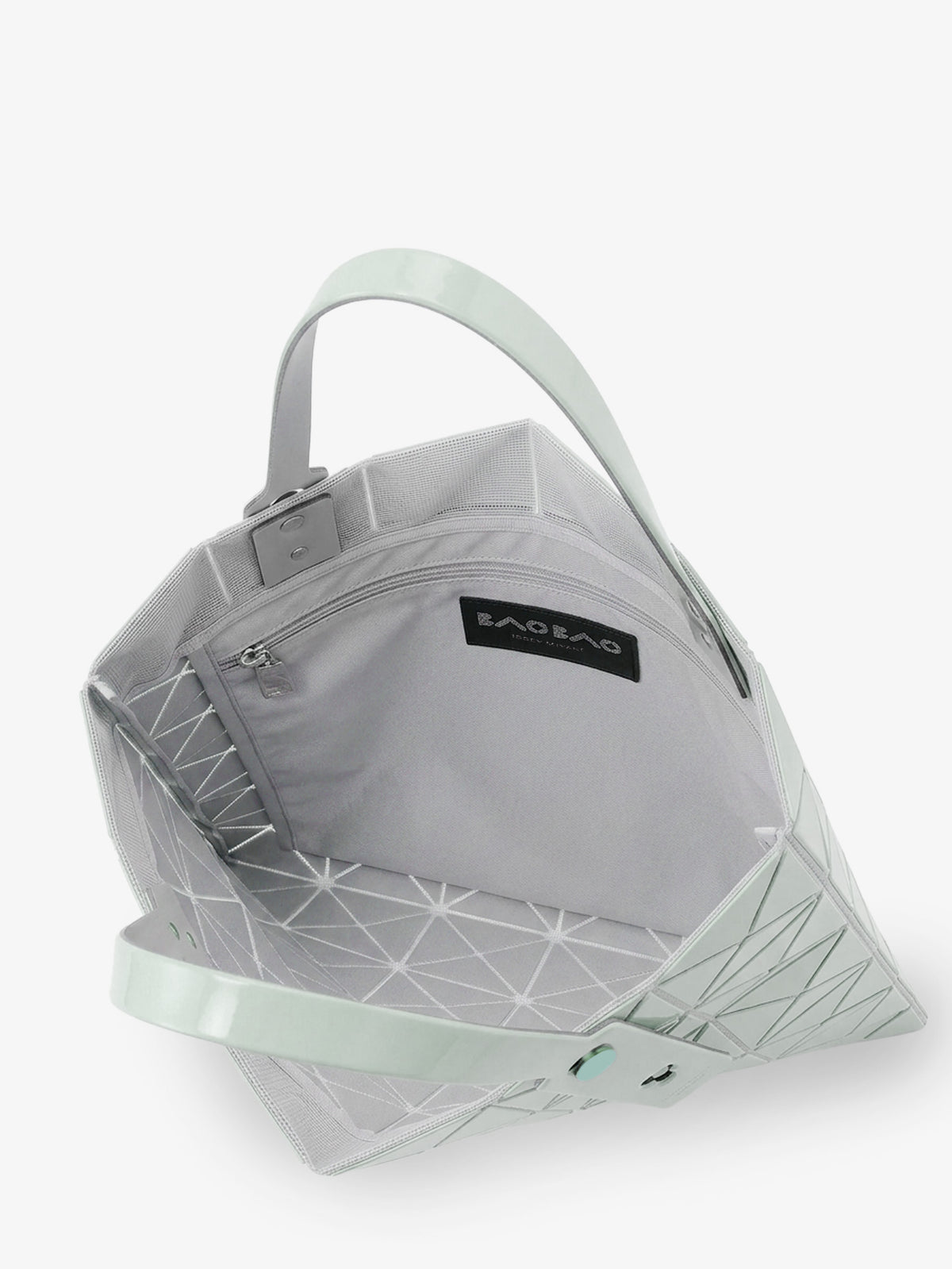 Lucent One Tone shoulder bag with geometric pattern