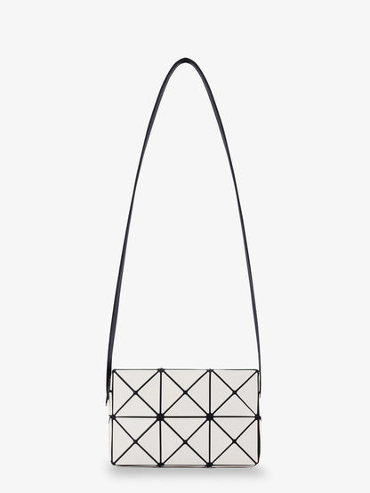 Cuboid shoulder bag with geometric pattern thumbnail
