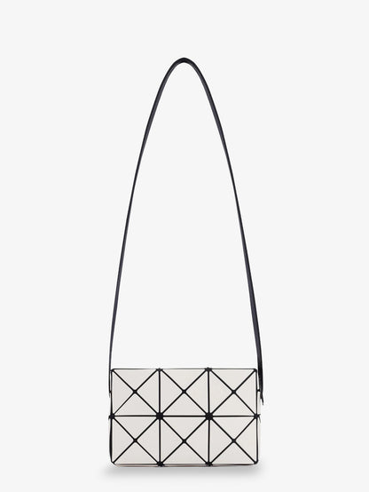 Cuboid shoulder bag with geometric pattern thumbnail