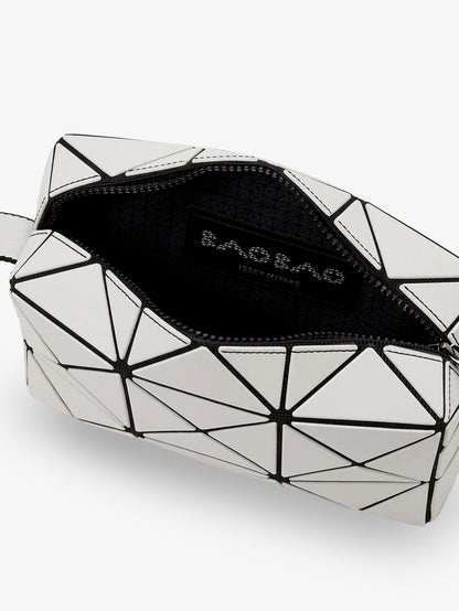 Cuboid shoulder bag with geometric pattern thumbnail