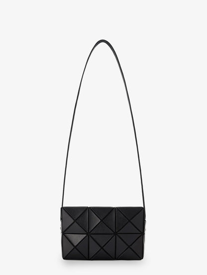 Cuboid shoulder bag with geometric pattern thumbnail