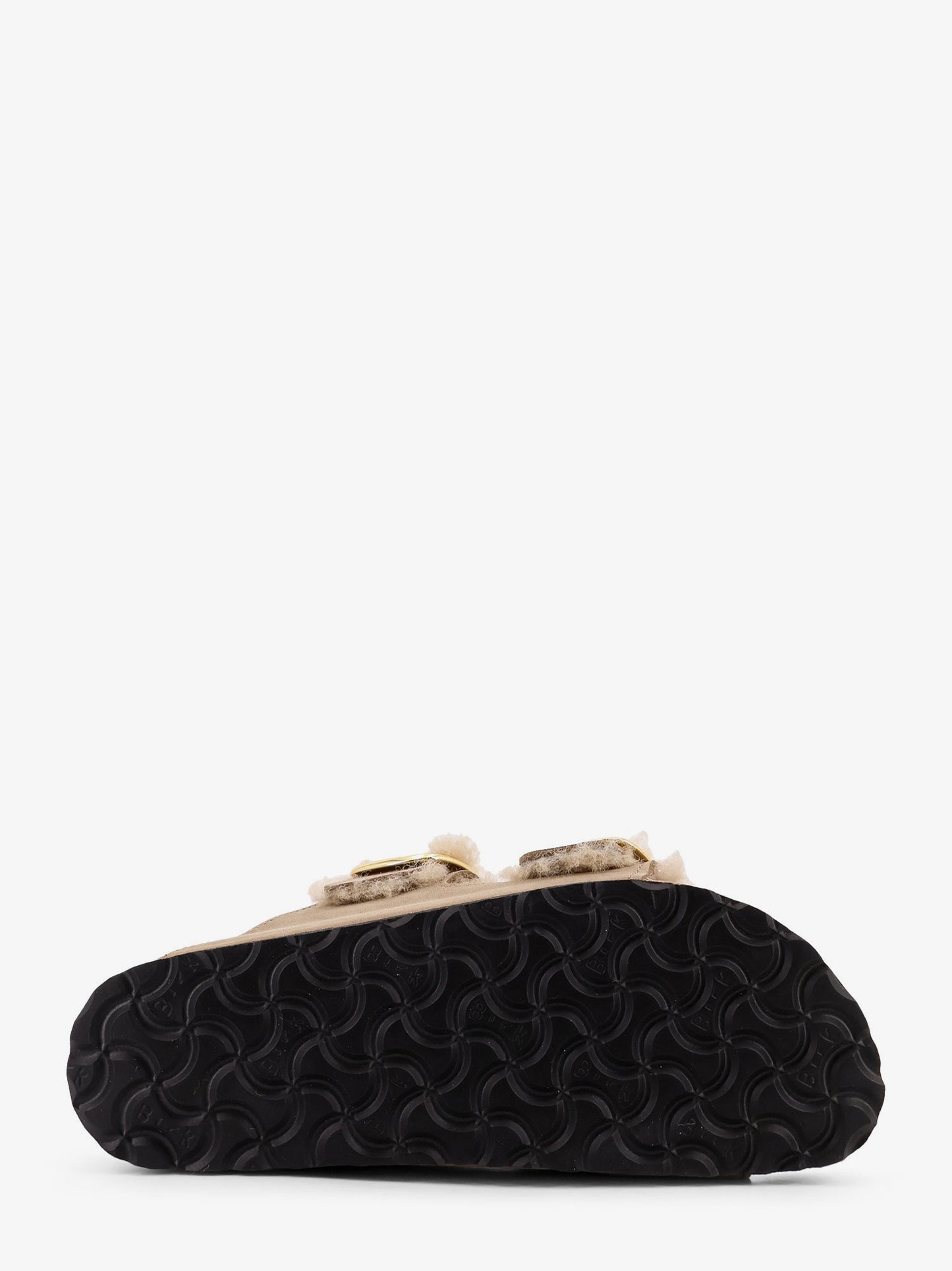 Arizona Big Buckle Shearling sandals