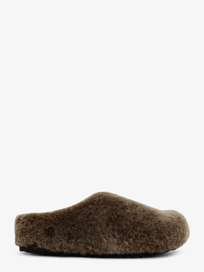 Amsterdam Wrapped Shearling Faux Fur Mules thumbnail