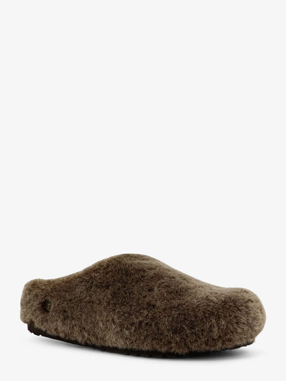 Amsterdam Wrapped Shearling Faux Fur Mules thumbnail