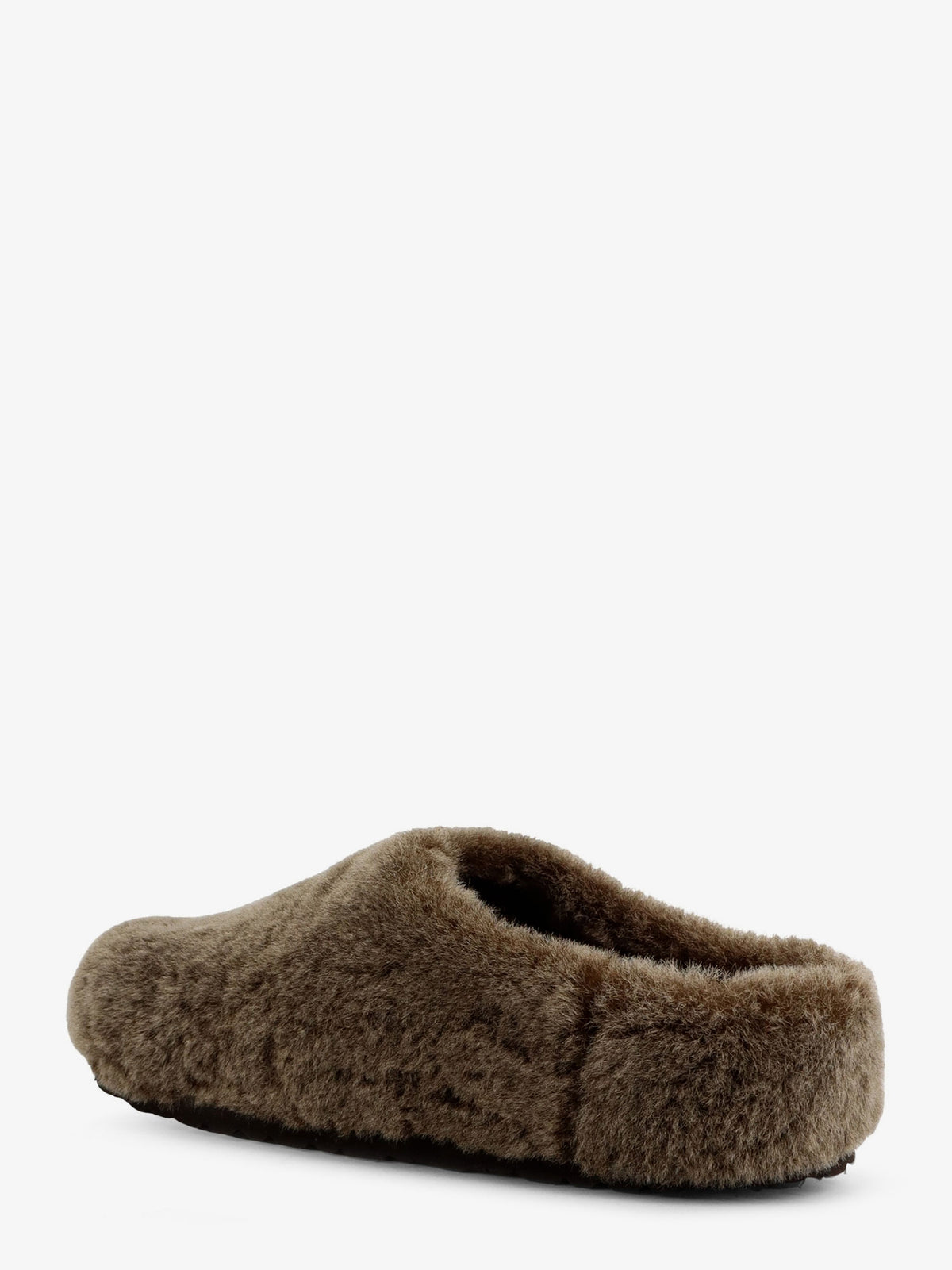 Amsterdam Wrapped Shearling Faux Fur Mules