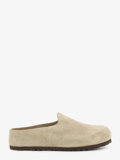 Amsterdam Wrapped sabot suede sandals thumbnail