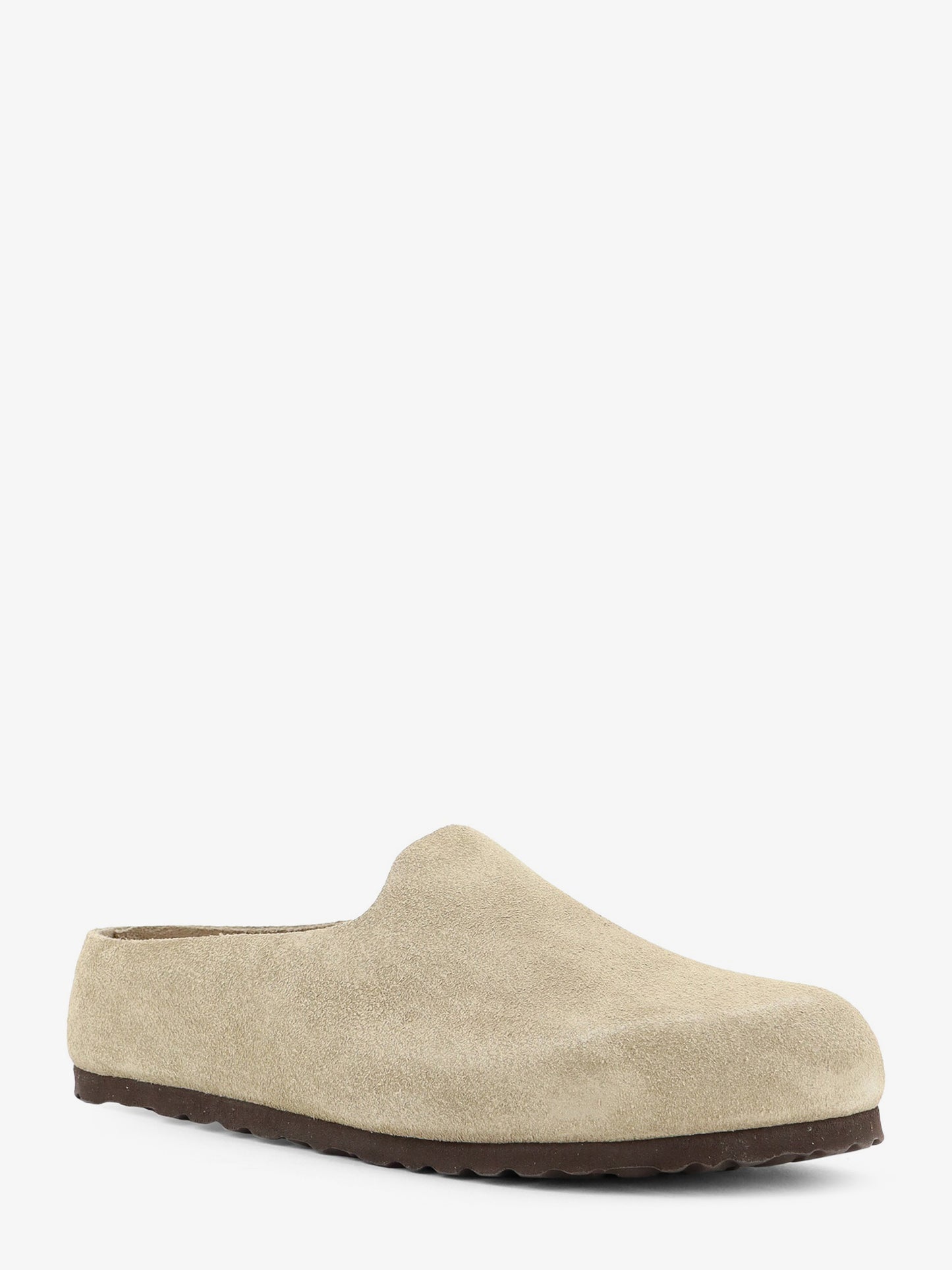 Amsterdam Wrapped sabot suede sandals
