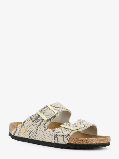 Arizona Snake Oyster Sandals in Python Print Leather thumbnail