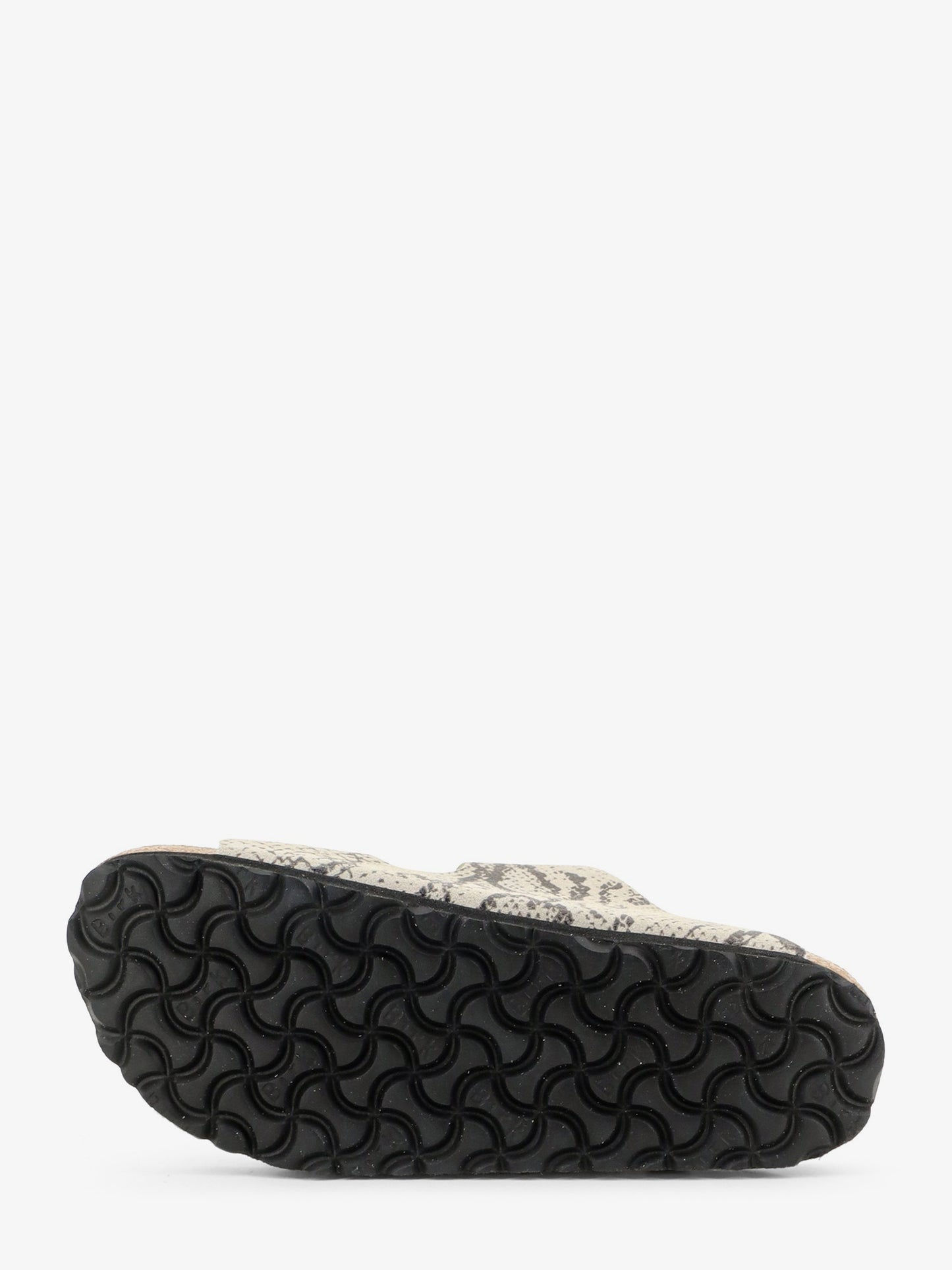 Arizona Snake Oyster Sandals in Python Print Leather