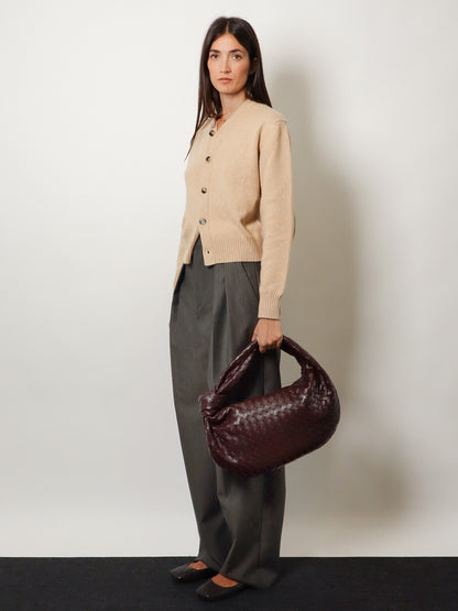 Jodie handbag with Intrecciato motif thumbnail