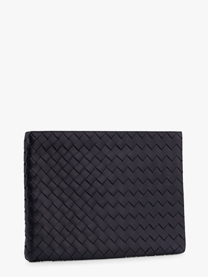 Woven leather pochette thumbnail