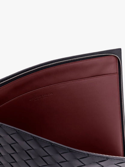 Woven leather pochette thumbnail