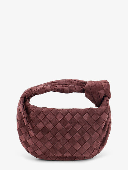 Mini Jodie Intrecciato suede handbag thumbnail