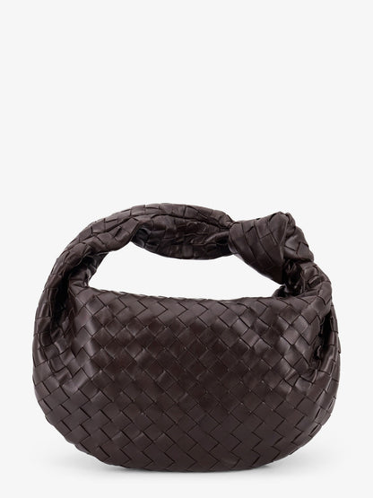 Jodie Small leather handbag with Intrecciato motif thumbnail
