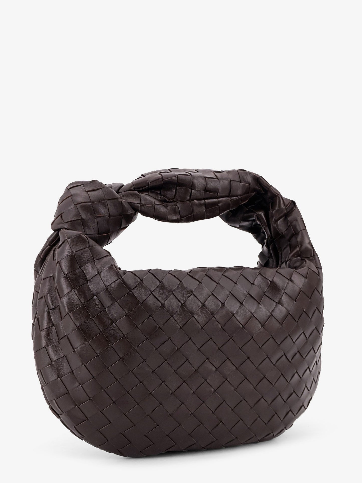Jodie Small leather handbag with Intrecciato motif