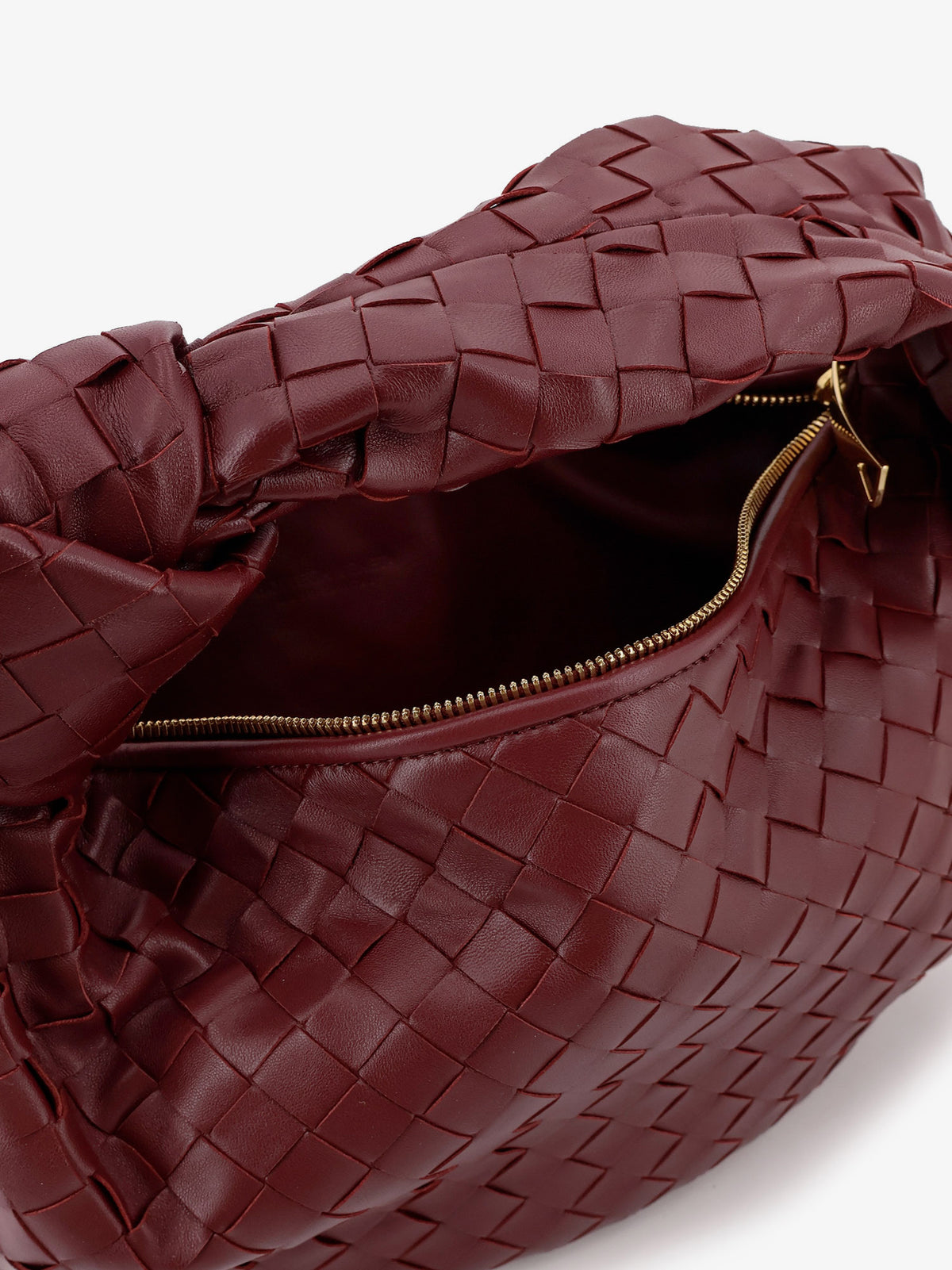 Borsa a mano Jodie Small in pelle con motivo intrecciato