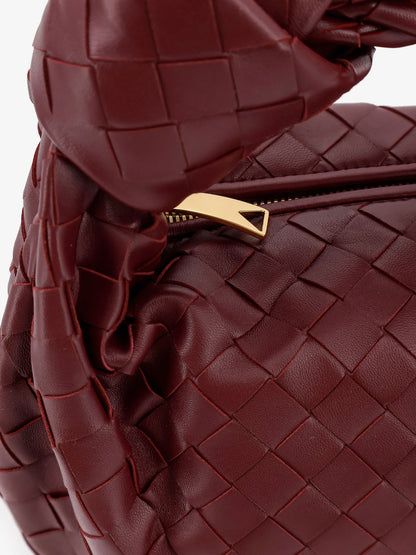 Borsa a mano Jodie Small in pelle con motivo intrecciato thumbnail