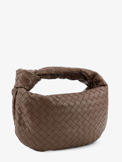 Jodie Small leather handbag with Intrecciato motif thumbnail