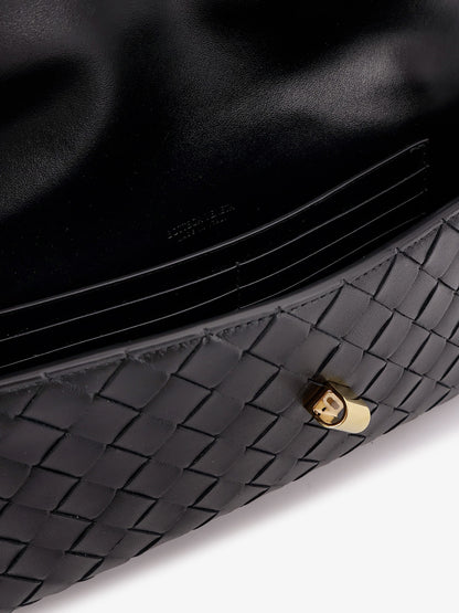 Andiamo Leather Clutch with Intrecciato Pattern thumbnail