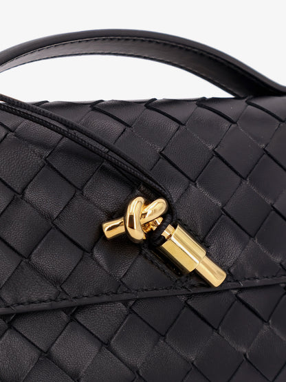 Andiamo Leather Clutch with Intrecciato Pattern thumbnail