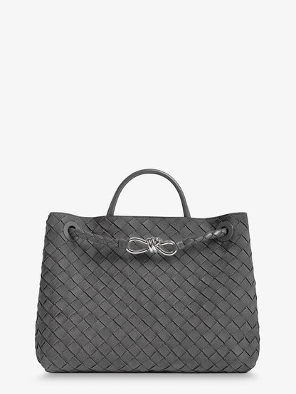 Andiamo Medium suede handbag thumbnail