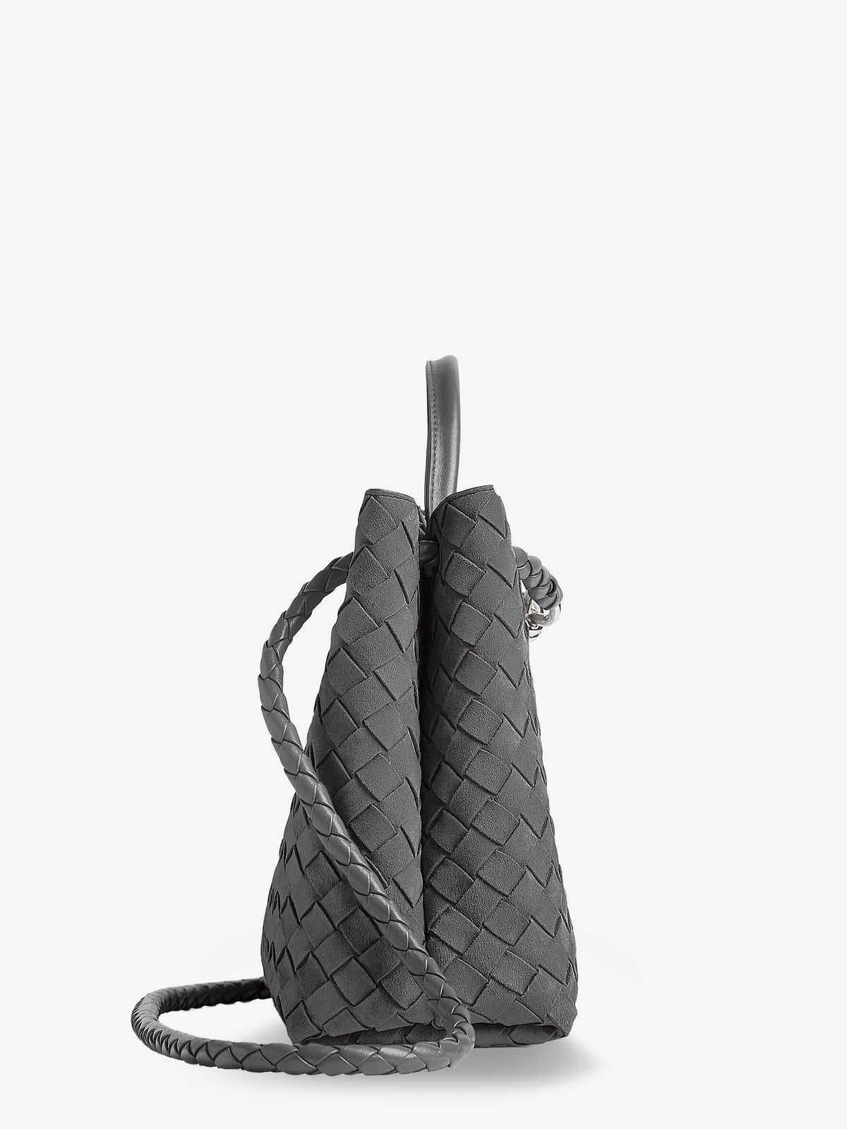 Andiamo Medium suede handbag