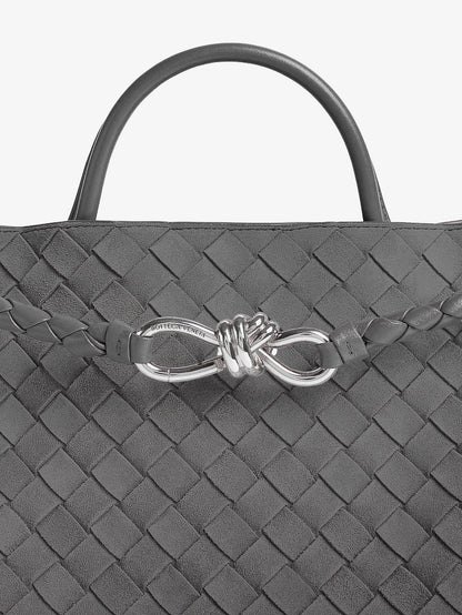 Andiamo Medium suede handbag thumbnail