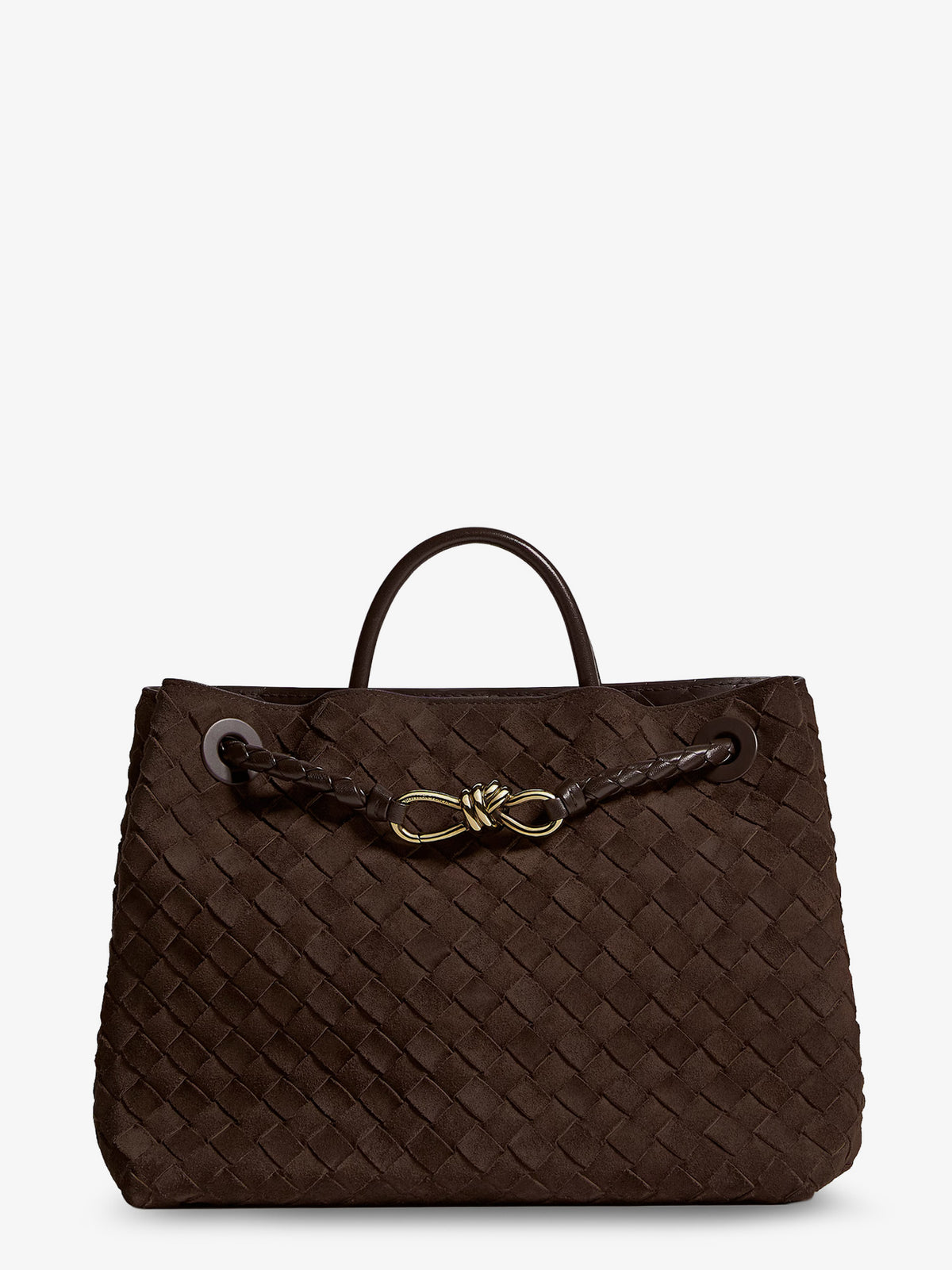 Andiamo Medium Suede Handbag