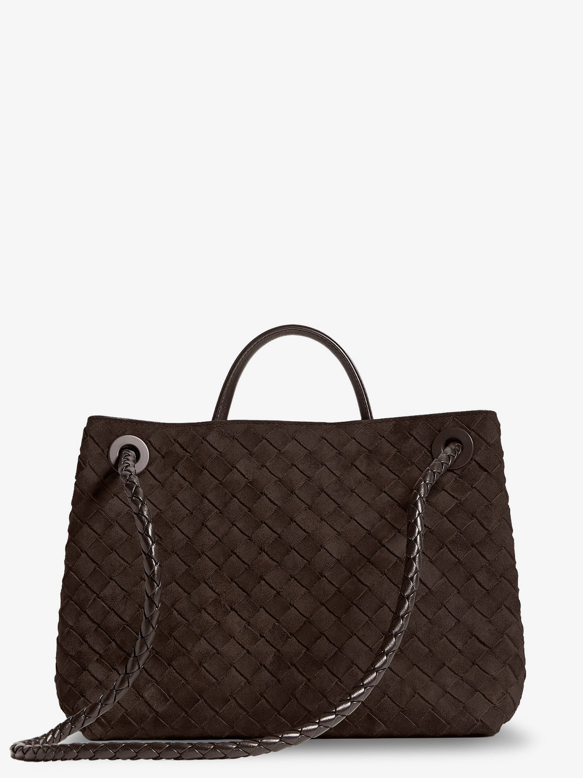 Andiamo Medium Suede Handbag
