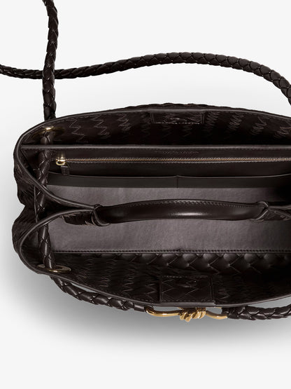 Andiamo Medium Suede Handbag thumbnail