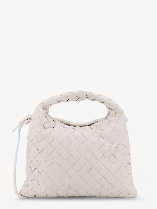 Borsa a tracolla Mini Hop in pelle con motivo Intrecciato