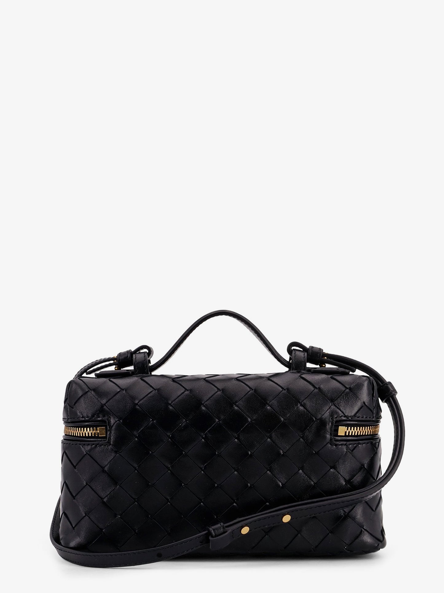 Vanity-case Bang Bang in pelle con motivo Intrecciato