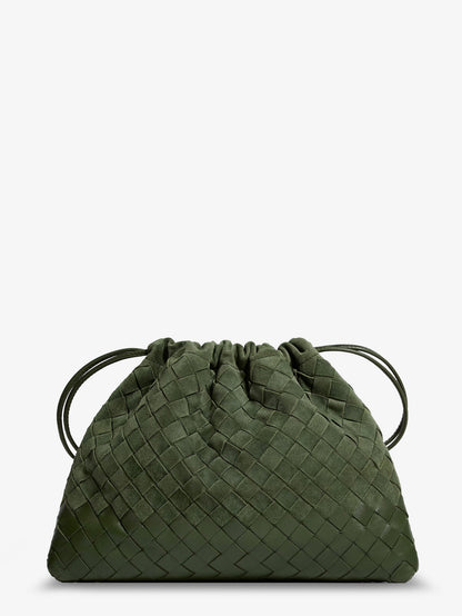 Suede Dustbag with Intrecciato motif thumbnail