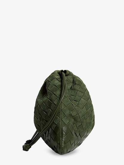 Suede Dustbag with Intrecciato motif thumbnail