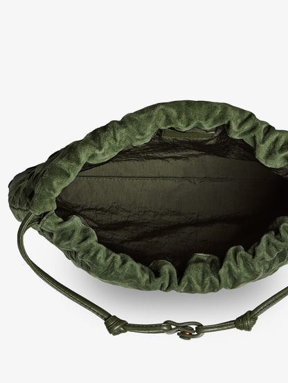 Suede Dustbag with Intrecciato motif thumbnail