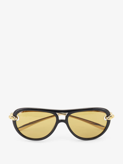 Aviator Knot acetate sunglasses thumbnail