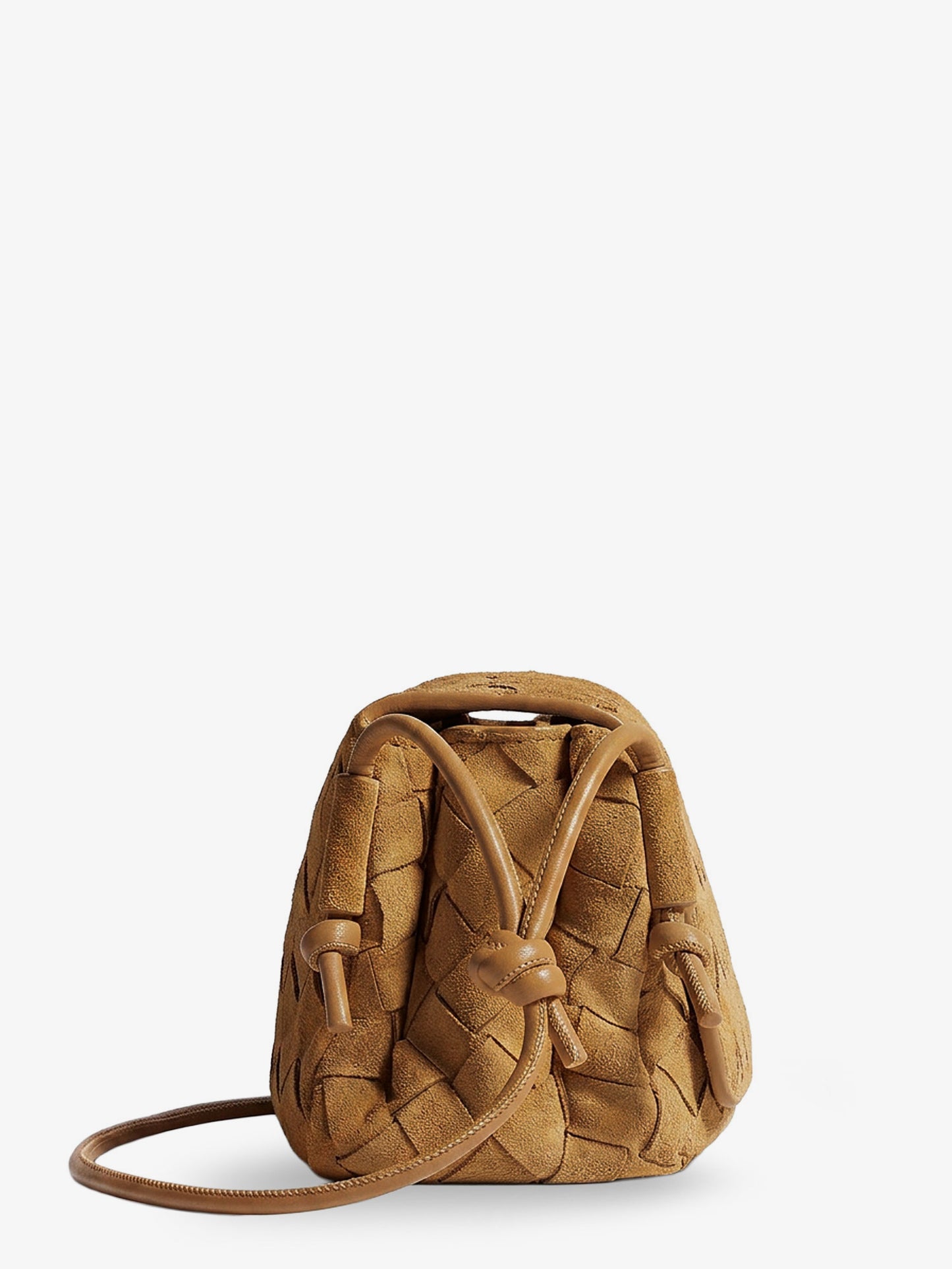 Borsa Pouch Notturno in suede