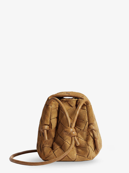 Borsa Pouch Notturno in suede thumbnail