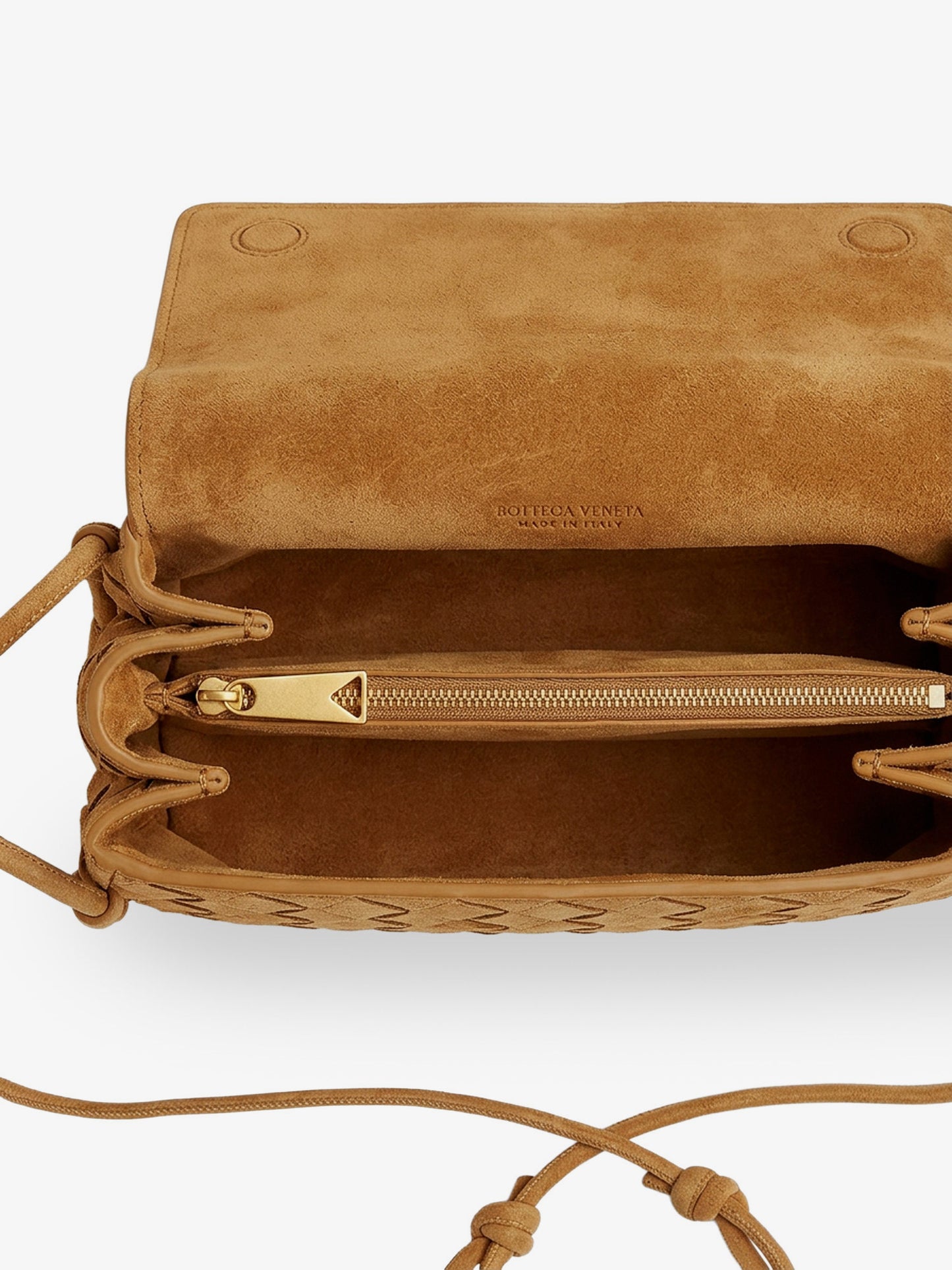 Borsa Pouch Notturno in suede