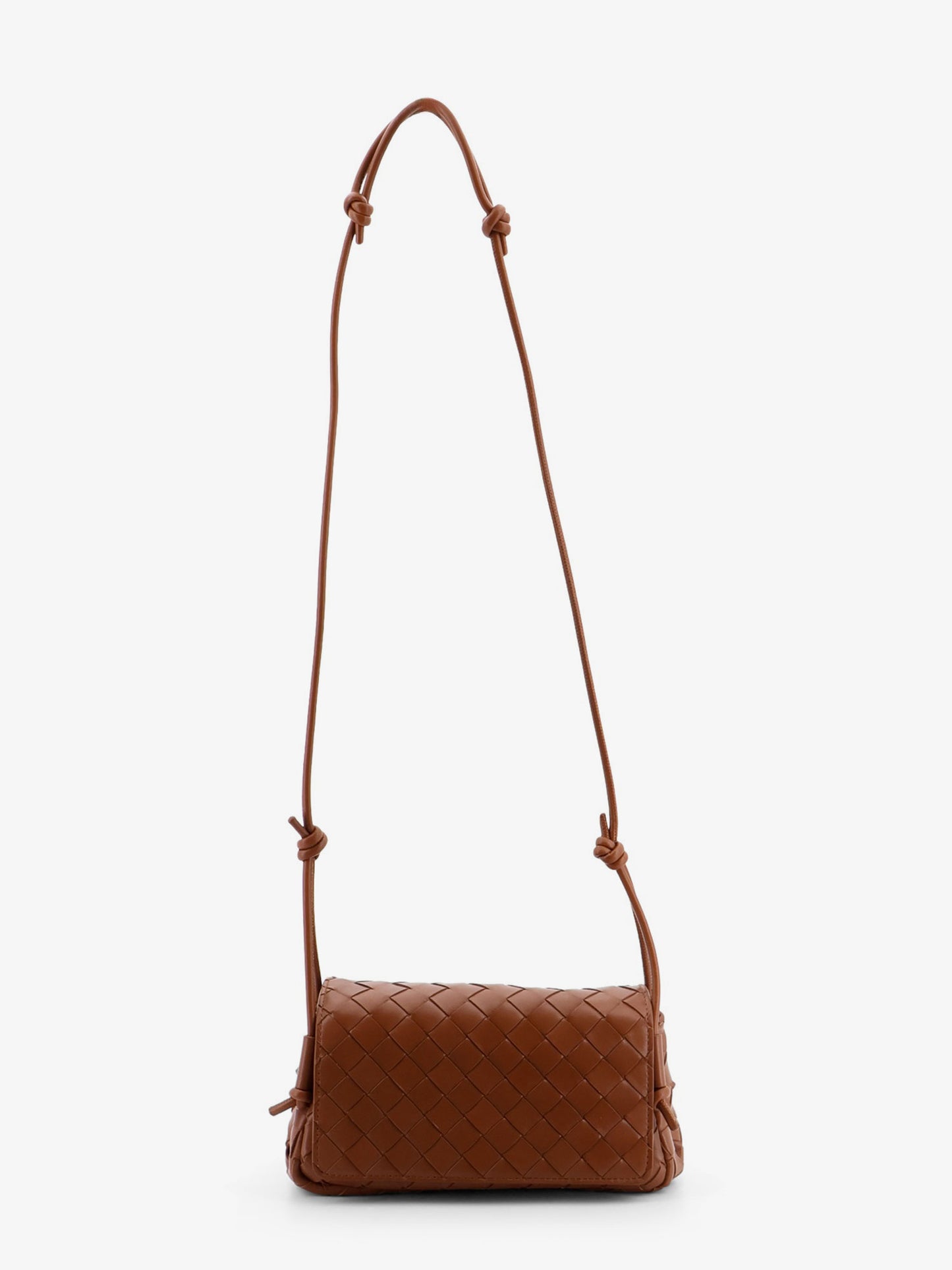 Notturno clutch bag with leather shoulder strap
