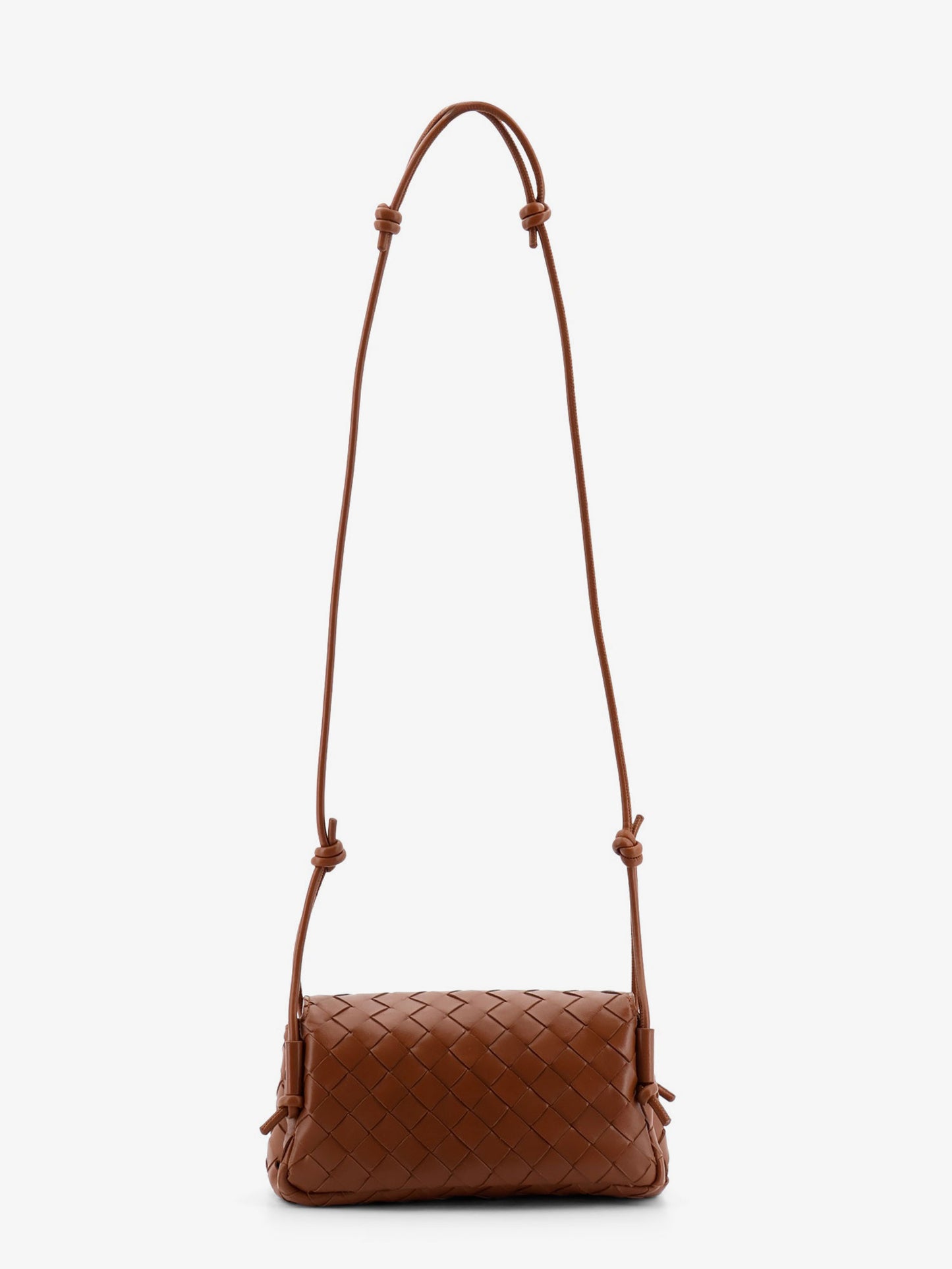 Notturno clutch bag with leather shoulder strap