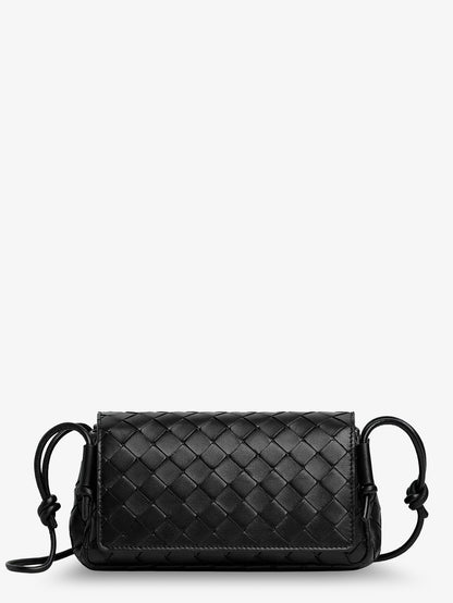 Notturno clutch bag with leather shoulder strap thumbnail