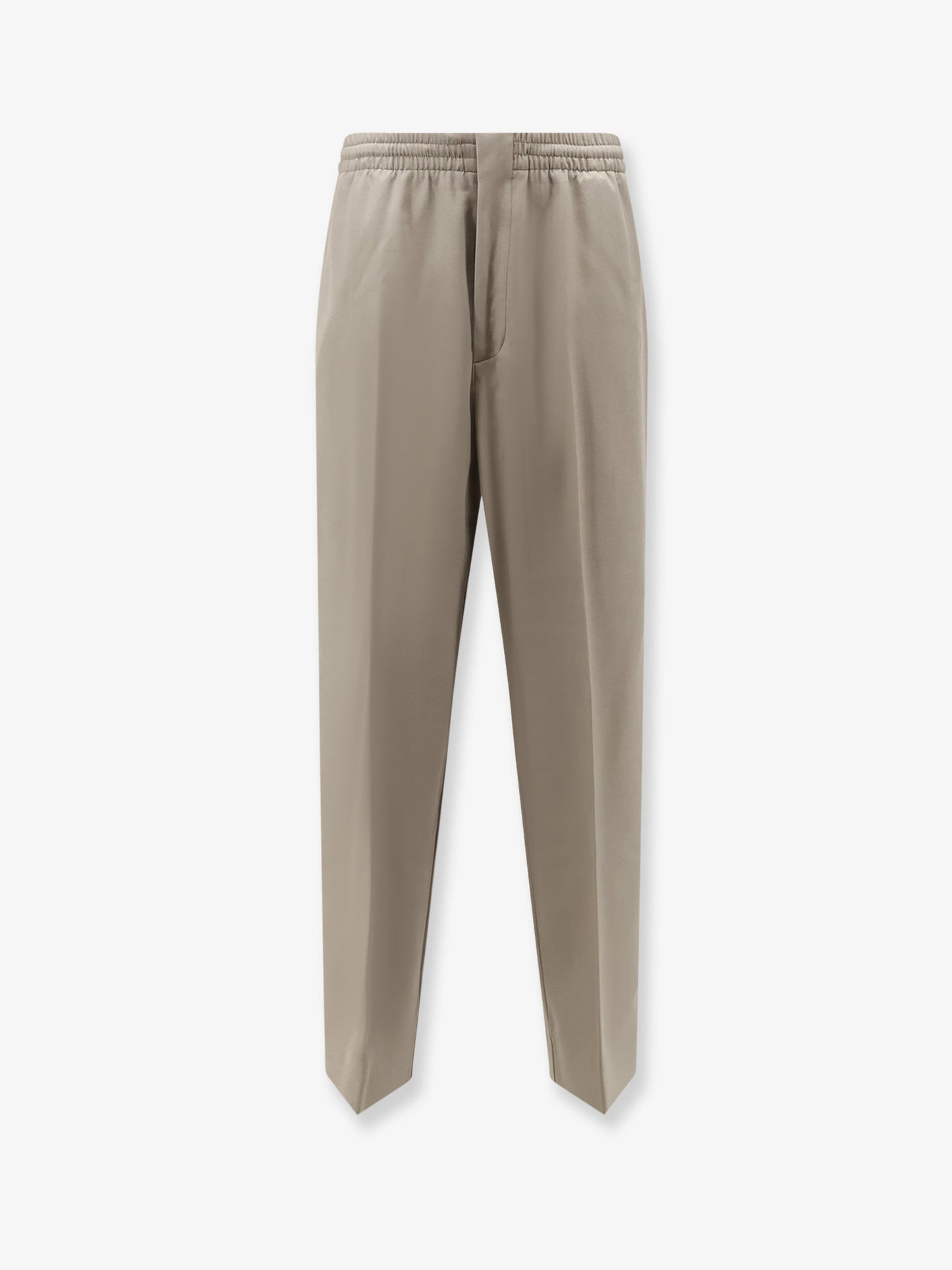 Light Wool trousers with drawstring