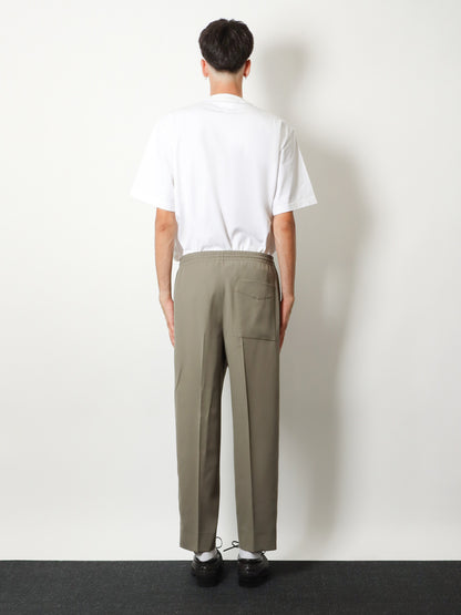 Light Wool trousers with drawstring thumbnail
