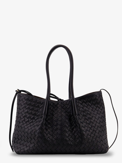 Pinacoteca leather handbag with Intrecciato motif thumbnail
