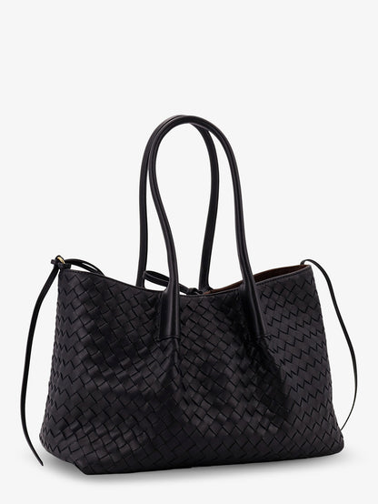 Pinacoteca leather handbag with Intrecciato motif thumbnail