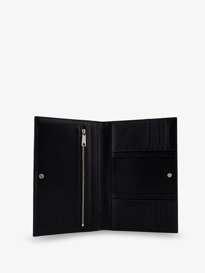 Leather clutch bag with Intrecciato motif thumbnail