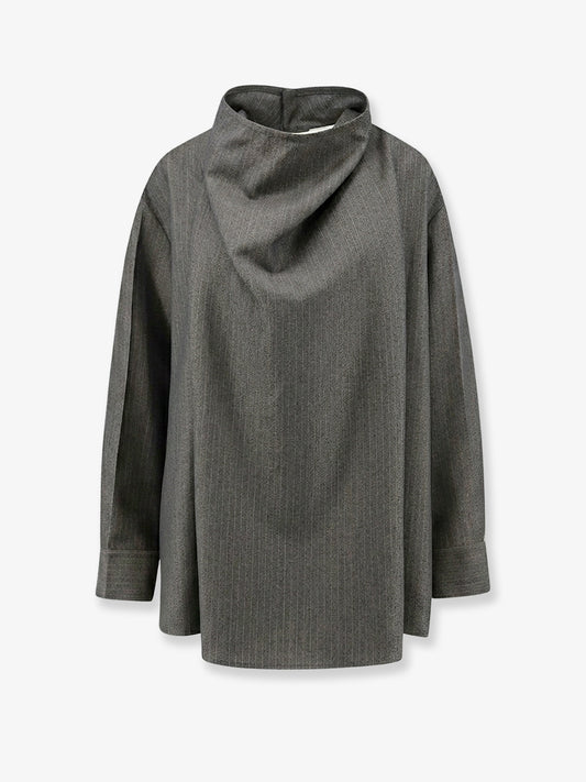Wool and mohair shirt