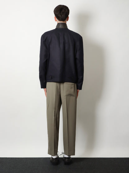 Harrington compact cotton gabardine jacket thumbnail