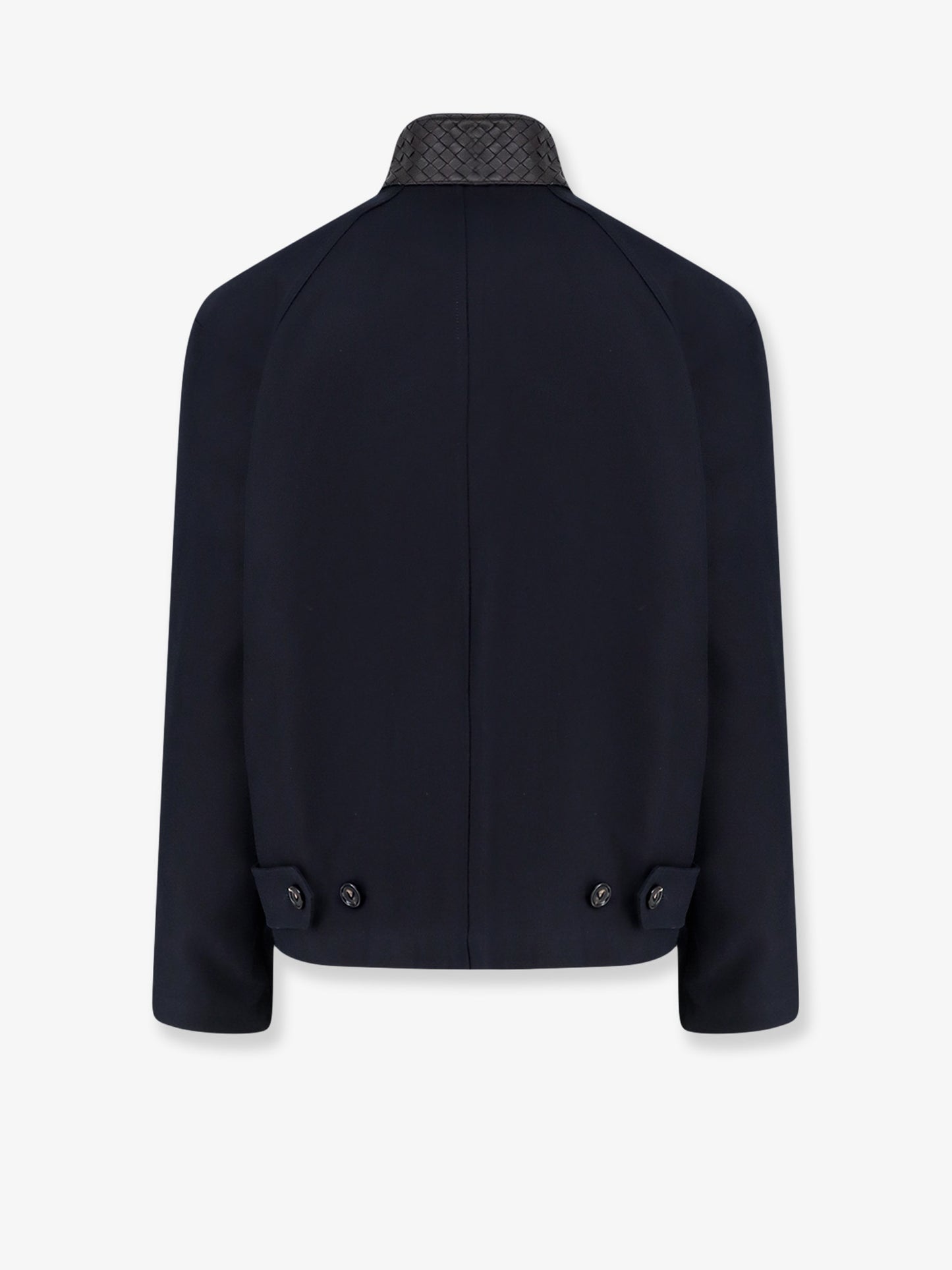 Harrington compact cotton gabardine jacket